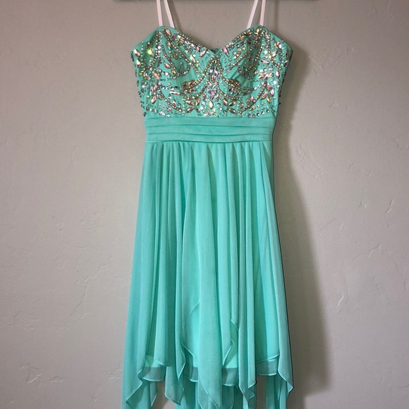 strapless formal dress - Picture 5 of 5